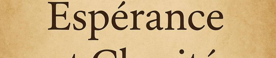 ✨ Méditations sur les vertus chrétiennes : Foi, Espérance et Charité